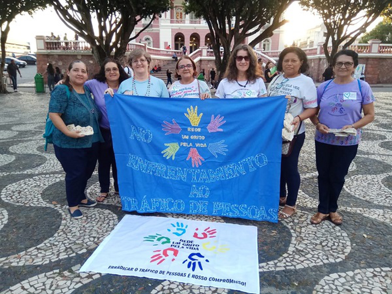 La Semana Coração Azul invita la società amazzonica a svegliarsi e a riflettere sulla tratta di persone 