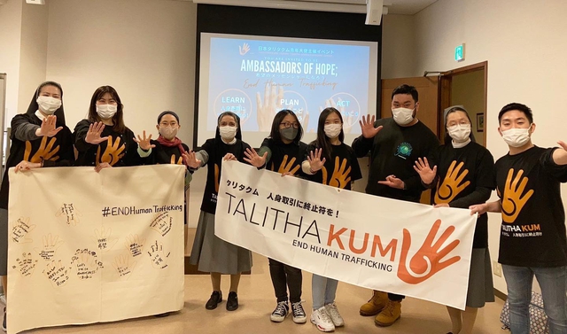 Nouvelles des Jeunes Ambassadeurs de Talitha Kum contre la traite des êtres humains - Japon