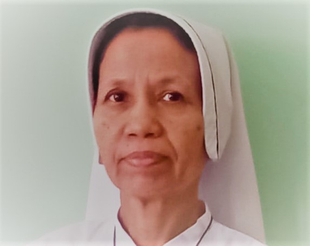 Sr. Lucy Win, SCCG a coordinator for Talitha Kum Myanmar